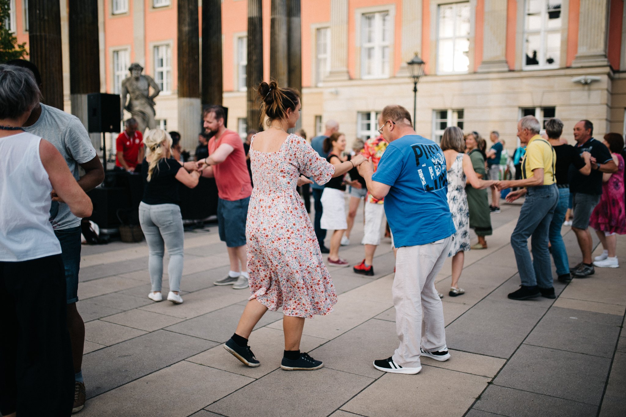 Salsa vor dem Stadtschloss, Potsdam